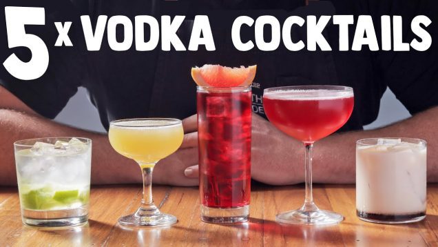 5 x Easy Vodka Cocktails