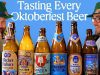 Drinking all six official Oktoberfest beers!