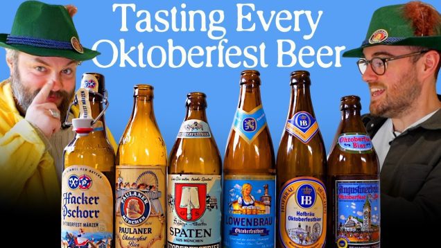 Drinking all six official Oktoberfest beers!