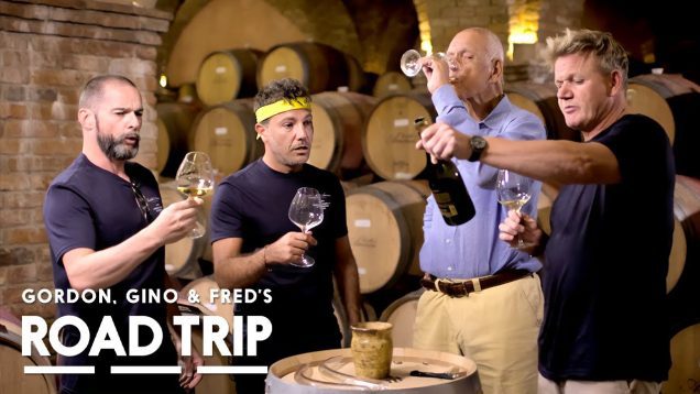 Teaching Gino About Wine | Gordon, Gino, and Fred’s Road Trip